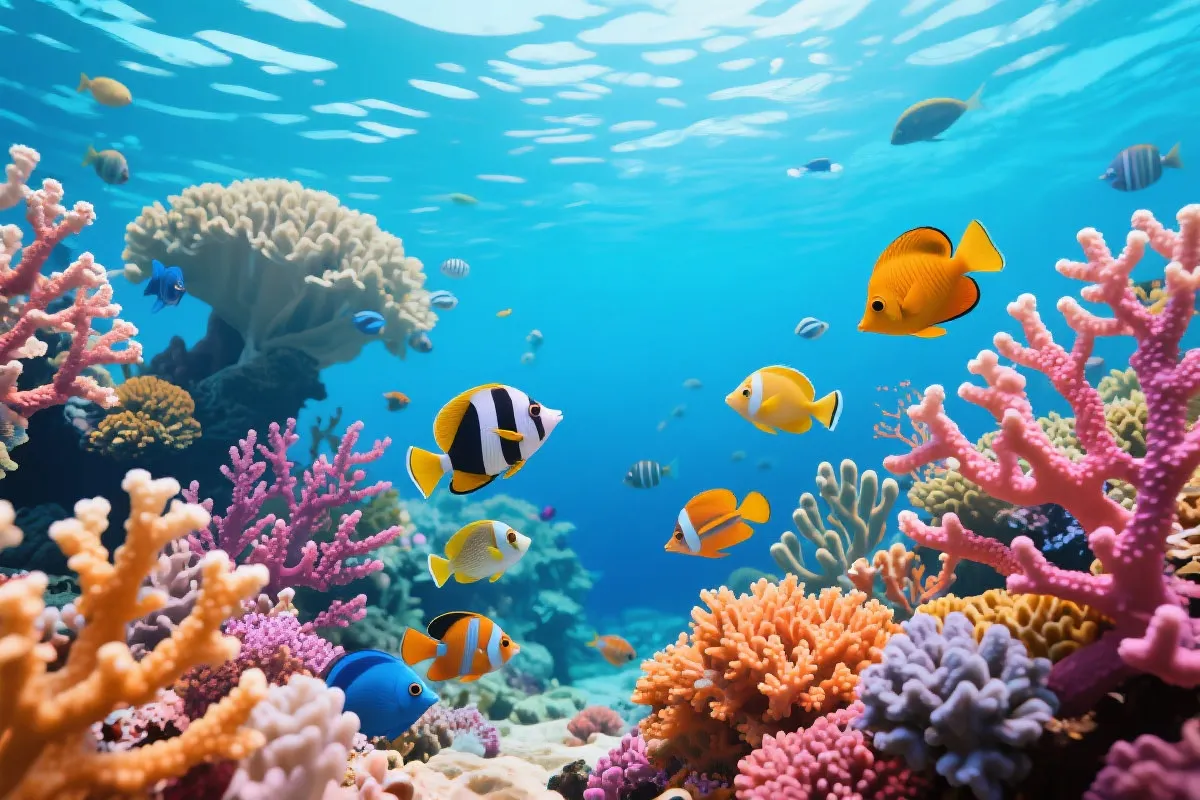 海底世界视觉示意