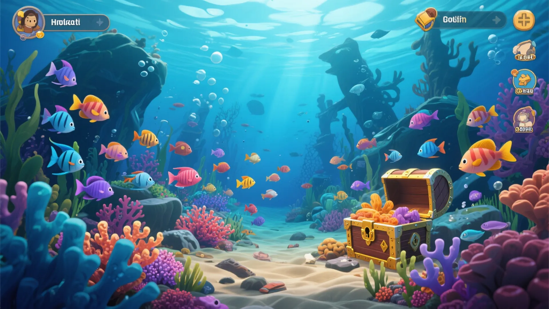 捕鱼联盟 游戏背景