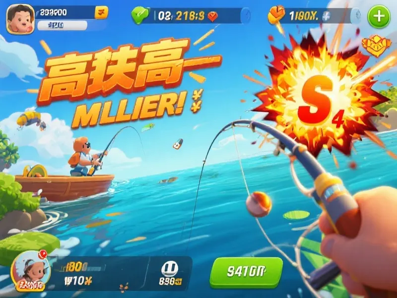 高倍率捕鱼游戏界面