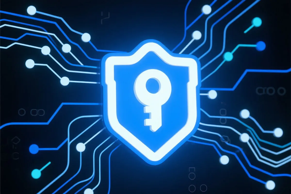 数据加密与用户隐私保护的抽象插画